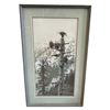Image 2 : 1985 Rod Frederick "Winter's Call" Well Framed Print (Triple matted in a 25" x 42" frame)