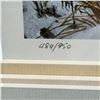 Image 4 : John Seerey Lester Ltd. Editon Print "High Ground Wolves" - #484/950  (Triple Matted in a 36" X 28"