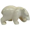 Image 3 : 3 Carved Ivorine Polar Bear Figurines - Largest is 1.5" x 3" x 2" tall