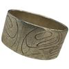 Image 4 : D. Elson Signed Haida Design Ring - Size 11