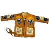 Image 3 : Original Paul Johnny Wearable Art Jacket -  Hand Stitched Flannel with COA (raglan sleeve) Canadian