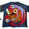 Image 6 : Original Paul Johnny Wearable Art Jacket -  Hand Stitched Flannel & Denim with COA(raglan sleeve) Ca
