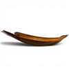 Image 2 : First Nations Hand Crafted Teak Ceremonial Boat - 8' Long x 19.5" wide x 10" tall in the ce