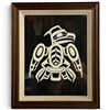 Image 1 : 1995 J. McGuire "Haida Eagle" Ltd. Edition Print - #3/225 - Frame dimensions: 15" x 17.5"