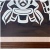 Image 3 : 1995 J. McGuire "Haida Eagle" Ltd. Edition Print - #3/225 - Frame dimensions: 15" x 17.5"