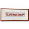 Image 1 : Maynard Johnny Jr. Ltd. Edition Print "Ate Salmon" - #63/200 - Framed Dimensions: 30" X 13.5"