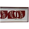 Image 2 : Maynard Johnny Jr. Ltd. Edition Print "Ate Salmon" - #63/200 - Framed Dimensions: 30" X 13.5"