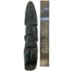 Image 4 : 1988 Semi Maliki Soap Stone Statue from Repulse Bay - 9" Tall  2" Diameter (With Canadian Eskimo Art