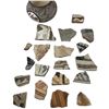 Image 3 : Group of Burl Wood Club and Southwestern Collectibles (Small Acoma pottery vase, four point grass di