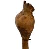 Image 5 : Group of Burl Wood Club and Southwestern Collectibles (Small Acoma pottery vase, four point grass di