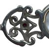 Image 3 : 2 Sterling Silver Pendants (Abalone, Faux Pearl, Abalone & Crystal) * Largest Pendant is 60 x 83 mm 