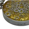 Image 3 : 2 Sterling Silver Pendants & 19" Chain* Resin  Pendant is 44mm diameter* Total weight: 51 grams