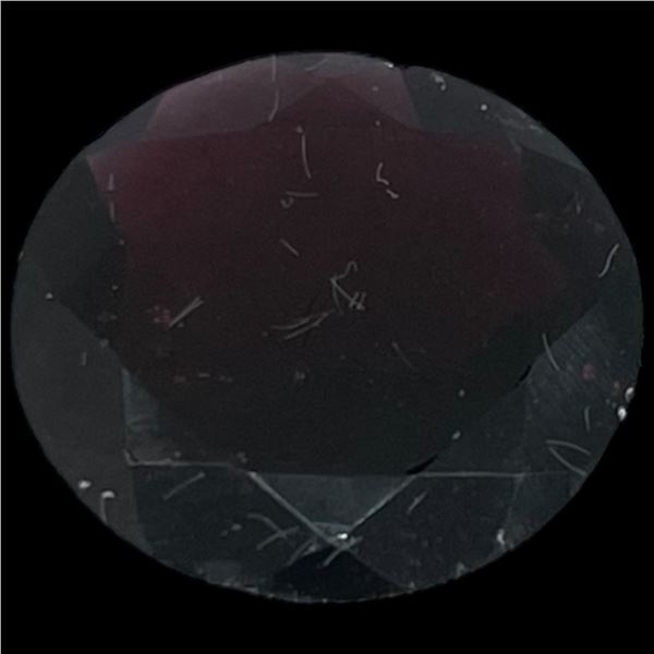 7.1 CT Natural Garnet - Untreated - Round Cut - 13.0 mm Diameter