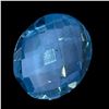 Image 1 : 4.6 CT Natural Swiss Blue Topaz - Untreated - Oval Cut - 10.0mm x 12.0mm