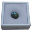 Image 2 : 4.6 CT Natural Labradorite - Untreated - Oval Cabochon - 9.6mm x 11.6mm