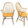 Image 2 : Pair of Oak Windsor Back Chairs