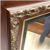 Image 2 : Large Wood Framed Wall Mirror - 36" x 48"
