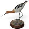Image 4 : American Avocet Hand Painted 14" Tall on a Wood Base