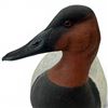 Image 2 : 1998 Rusty Rutherford "Canvasback Drake" Hand Carved & Painted Decorative Decoy - Signed by Artist