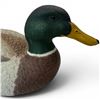 Image 4 : 1990 Rusty Rutherford "Mallard Drake" Hand Carved & Painted Decorative Decoy - Signed by Artist
