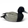 Image 1 : 2001 Rusty Rutherford "Lesser Scaup - Blue Bill" Hand Carved & Painted Decorative Decoy - Signed by 