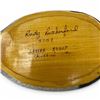 Image 3 : 2001 Rusty Rutherford "Lesser Scaup - Blue Bill" Hand Carved & Painted Decorative Decoy - Signed by 