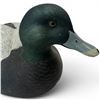 Image 4 : Rusty Rutherford "Greater Scaup" Hand Carved & Painted Decorative Decoy - Signed by Artist