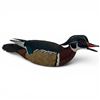 Image 1 : 1994 Rusty Rutherford "Lesser Scaup - Blue Bill" Hand Carved & Painted Decorative Decoy - Signed by 