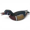 Image 2 : 1994 Rusty Rutherford "Lesser Scaup - Blue Bill" Hand Carved & Painted Decorative Decoy - Signed by 