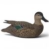 Image 1 : 2001 Rusty Rutherford "Blue Winged Teal Hen" Hand Carved & Painted Decorative Decoy - Signed by Arti