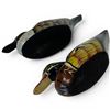 Image 4 : Flock of 4 Carved Wood Decorative Ducks - 2 are signed Island Decoys