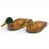 Image 5 : Flock of 4 Carved Wood Decorative Ducks - 2 are signed Island Decoys