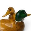 Image 6 : Flock of 4 Carved Wood Decorative Ducks - 2 are signed Island Decoys