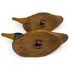 Image 7 : Flock of 4 Carved Wood Decorative Ducks - 2 are signed Island Decoys