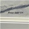 Image 4 : 1984 John Seerey-Lester "Spirit of the North - White Wolf" with Ink signed autograph "To Gerry" (28"