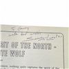 Image 6 : 1984 John Seerey-Lester "Spirit of the North - White Wolf" with Ink signed autograph "To Gerry" (28"
