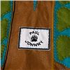 Image 4 : Original Paul Johnny Wearable Art Vest - Hand Stitched Flannel with COA - First Nations Design (16"