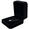 Image 2 : New Sterling Silver 1.0 CT Moissanite Lab Diamond Snowflake Necklace with White Gold Overlay -  RS 6
