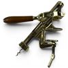 Image 1 : Vintage Rapid Brand Schwabenland Zürich Swiss Made Solid Brass Table Mounted Cork Screw