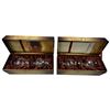 Image 3 : NovaScotian Crystal Limited Edition Single Malt Scotch Glasses Two Pairs 256/1000 & 258/1000 W COA