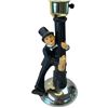 Image 2 : Vintage "Drunk Hobo" Bar Lamp 17.5" Tall
