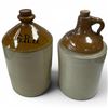 Image 1 : WWII Era British Military S.R.D. Stoneware Rum Jugs - Pearson & Co., Chesterfield, 1944 Lot of 2