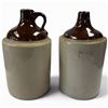 Image 1 : Early 20th Century Canadian Two-Tone Stoneware Liquor Jugs: One "Imperial" Marked, Lot of 2