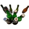 Image 3 : Collection of 9 Vintage European & Canadian Beer Bottles: Grolsch, Fischer Alsace, Carling & More
