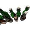 Image 3 : Lot of 10 Vintage Beer Bottles: Grolsch Swing-Tops, Lucky Lager, & Early Amber