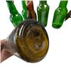 Image 4 : Lot of 10 Vintage Beer Bottles: Grolsch Swing-Tops, Lucky Lager, & Early Amber