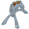 Image 3 : Swarovski "Baby Lovebirds" Figurine (System Number 199123) in Original Box - 4" Long x 2.75" tall