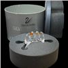 Image 5 : Swarovski "Baby Lovebirds" Figurine (System Number 199123) in Original Box - 4" Long x 2.75" tall