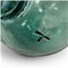Image 4 : 1 Large 11" Glass Fish Float & Glass Vase with Four 3" Small Floats