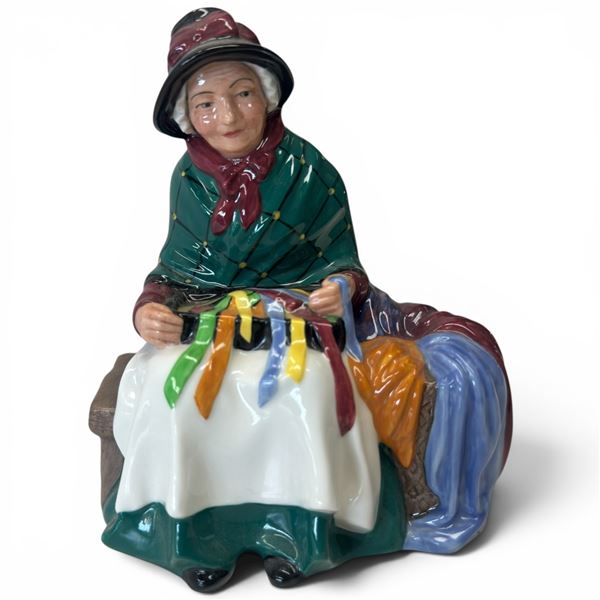 Royal Doulton "Silks and Ribbons" Bone China Figurine (HN 2017) - Modelled by the renowned designer 